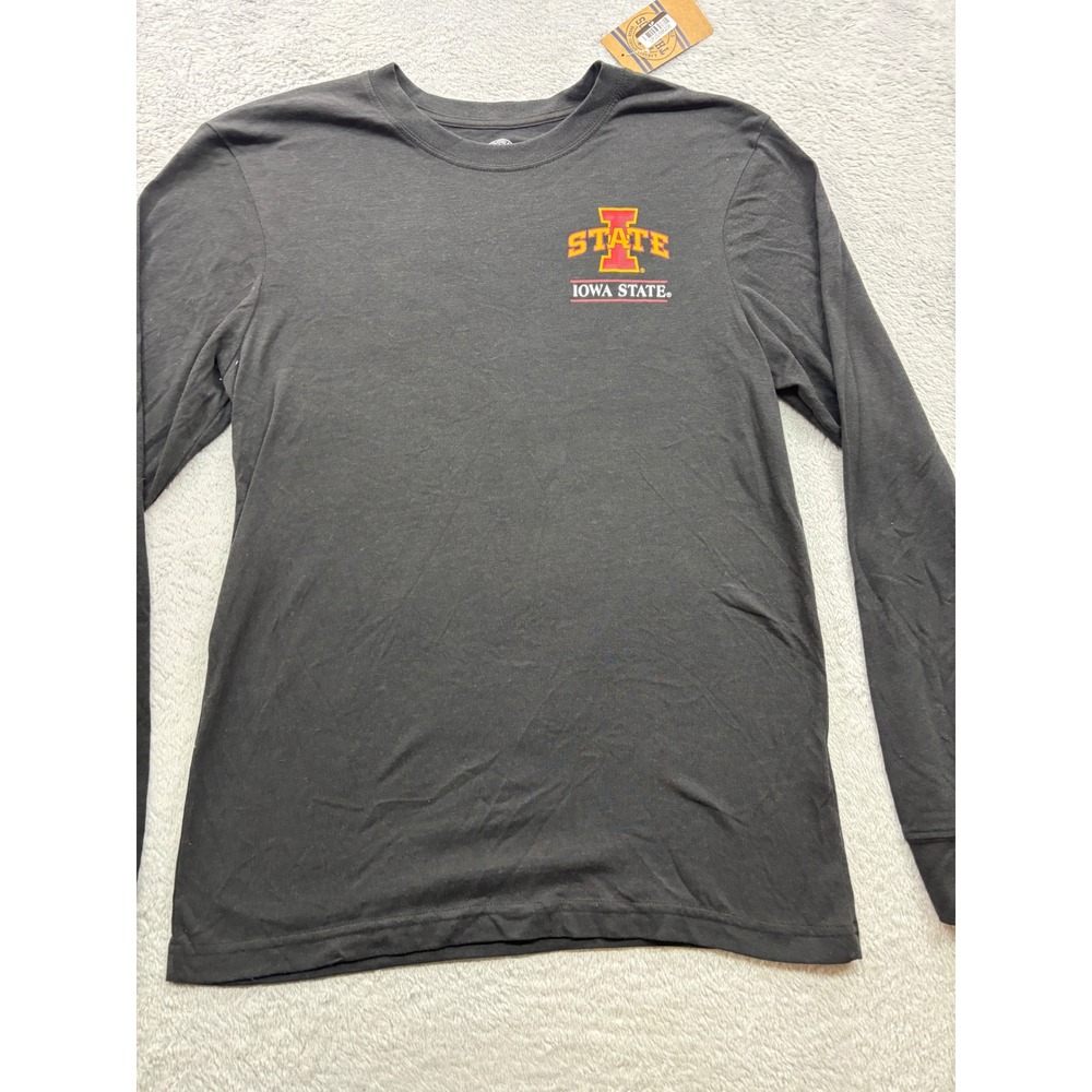 Iowa State Cyclones NCAA Mens M Long Sleeve T-Shirt Charcoal Black